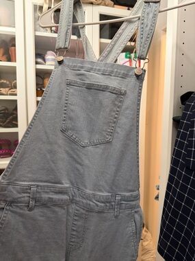 Forever 21 Light Blue Denim Overalls